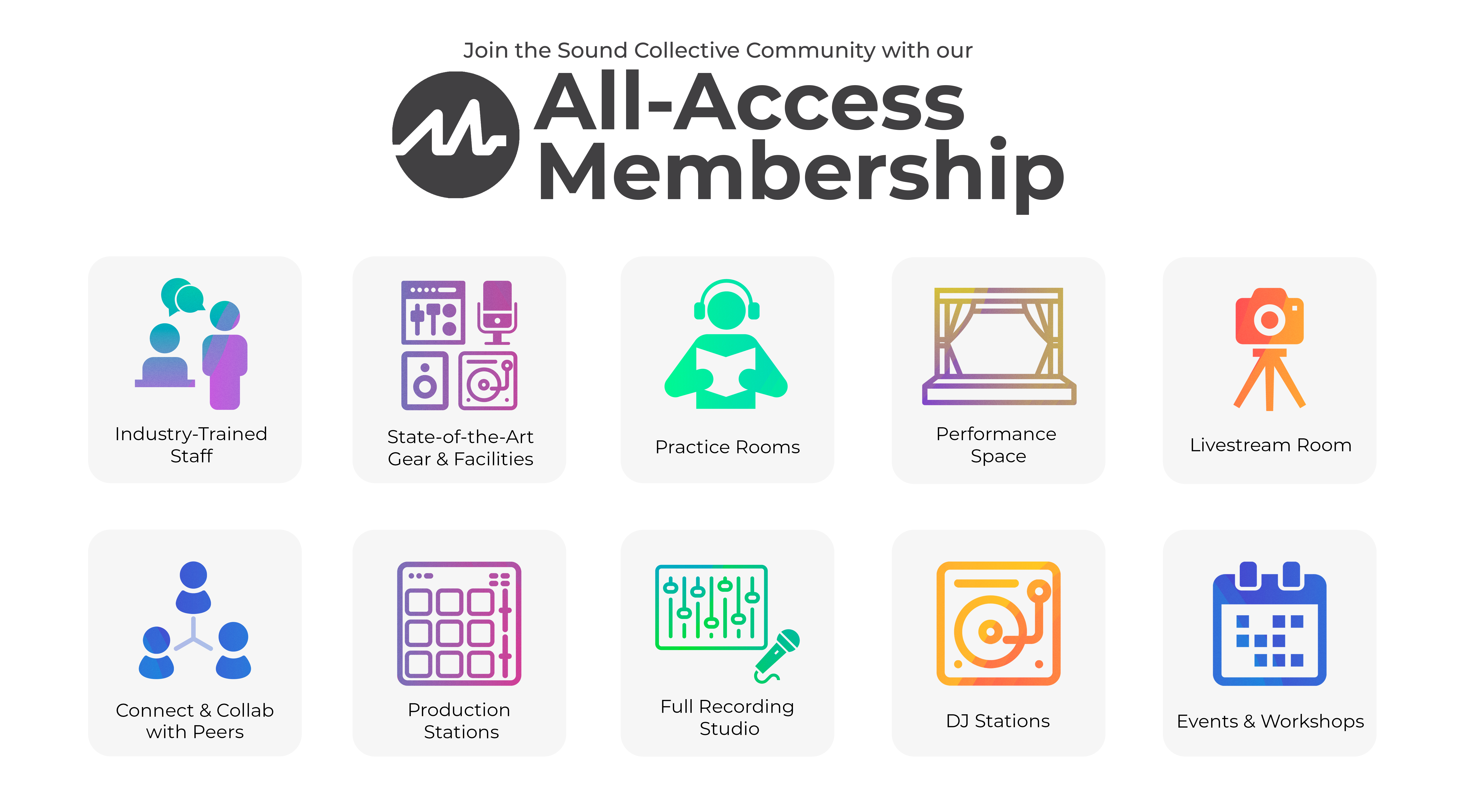 soundcollective,electronic music collective,sound collective,drummers collective,membership, All-Access Membership, SoundCollective